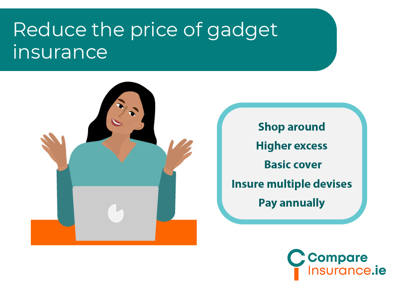 How to reduce the price of gadget insurance