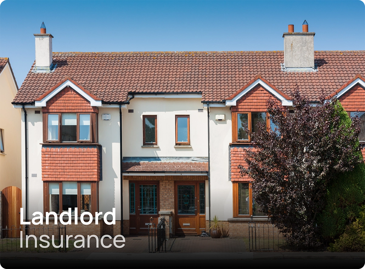 A semi-detached home in Ireland on a sunny day – typical of rental properties that may require landlord insurance.